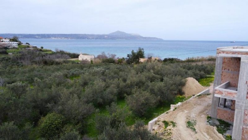 Kera bei Kalyves Kreta, Kera bei Kalyves: Villa mit Panoramablick aufs Meer, nur wenige Schritte vom Strand entfernt, zu verkaufen Haus kaufen